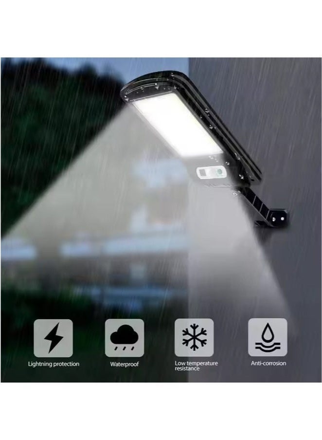 كيلا لمبه طاقه شمسيه كشاف طاقه شمسيه لمبات طاقة شمسيه أضواء خارجية تعمل بالطاقة الشمسية، 120 مصباحًا شمسيًا، أمان لاسلكي خارجي يعمل بالطاقة الشمسية، مستشعر حركة ضوء الحائط مع 3 أوضاع إضاءة للشرفة والحظيرة والحديقة والشرفة والسياج وممر الفناء والجراج والشارع - Image 4